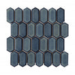 Slim-Hex Crystal Green (7.5cm x 3.8cm) 28.8cm x 29cm Mosaic Tile