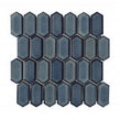 Slim-Hex Crystal Green (7.5cm x 3.8cm) 28.8cm x 29cm Mosaic Tile