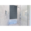 Slim-Hex Crystal Green (7.5cm x 3.8cm) 28.8cm x 29cm Mosaic Tile