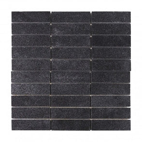 Azteca Ceramica Smart Lux Black 30cm x 30cm Mosaic Tile