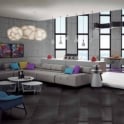 Azteca Ceramica Smart Lux Black 40cm x 80cm Wall & Floor Tile
