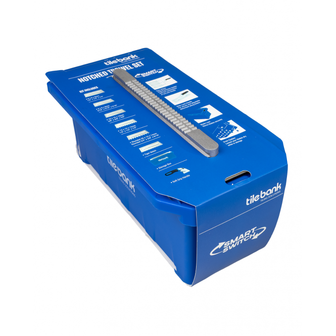 Tile Bank Smart Switch Notched Trowel Set