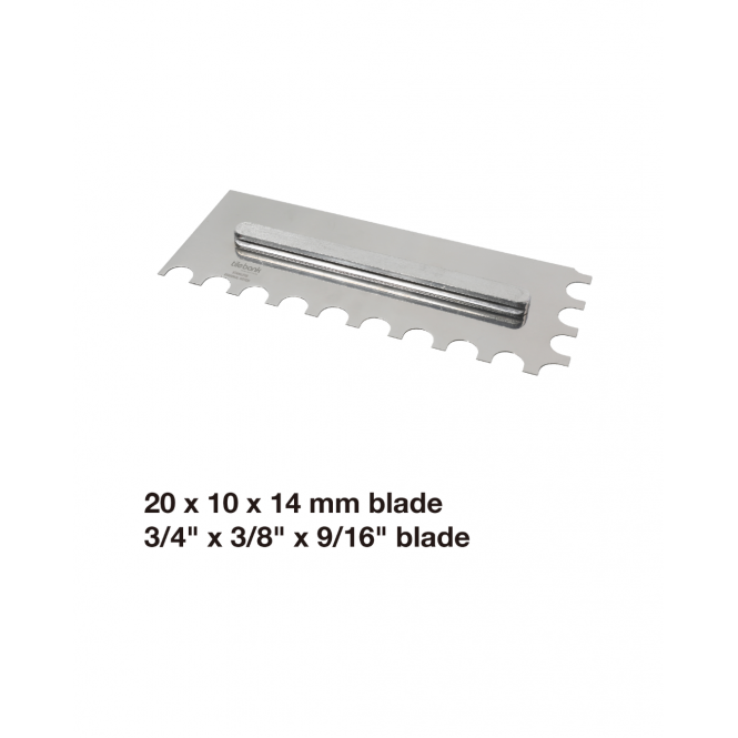 Tile Bank Smart Switch Notched Trowel Set