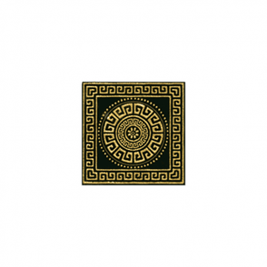 Solene Gold Key 15cm x 15cm Corner Tile