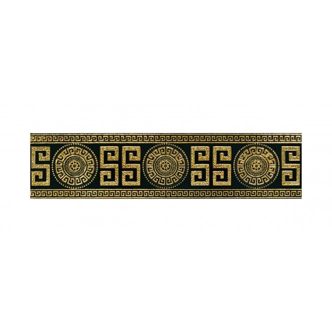 Solene Gold Key 15cm x 60cm Border Tile