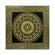Solene Gold Key Decor 60cm x 60cm Wall and Floor Tile