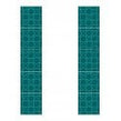 Souk Teal Fireplace 15.2cm x 15.2cm Tile Set