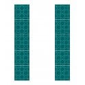 Souk Teal Fireplace 15.2cm x 15.2cm Tile Set