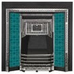 Souk Teal Fireplace 15.2cm x 15.2cm Tile Set