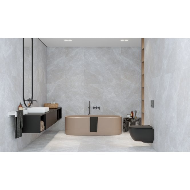 Space Stone Grey 60cm x 120cm Wall and Floor Tile