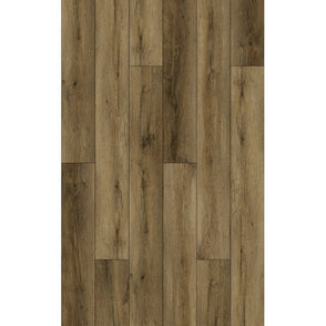 SPC Vinyl Bourbon Oak Wood Effect 18.3cm x 122cm x 5mm (2.23 Sq/M Per Pack)