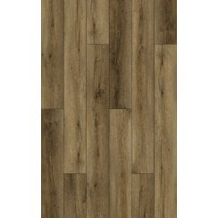 SPC Vinyl Bourbon Oak Wood Effect 18.3cm x 122cm x 5mm (2.23 Sq/M Per Pack)