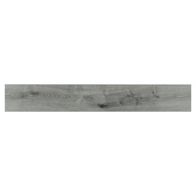 SPC Vinyl Burnt Grey Wood Effect 18cm x 122cm (2.19 Sq/M Per Pack)