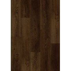 SPC Vinyl Coffee Brown Wood Effect 18.3cm x 122cm x 5mm (2.23 Sq/M Per Pack)