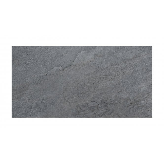 SPC Vinyl Slate Charcoal Effect 31cm x 62cm (1.92 Sq/M Per Pack)