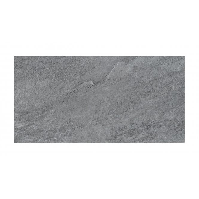 SPC Vinyl Slate Grey Stone Effect 31cm x 62cm (1.92 Sq/M Per Pack)