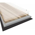 SPC Vinyl Slate Grey Stone Effect 31cm x 62cm (1.92 Sq/M Per Pack)