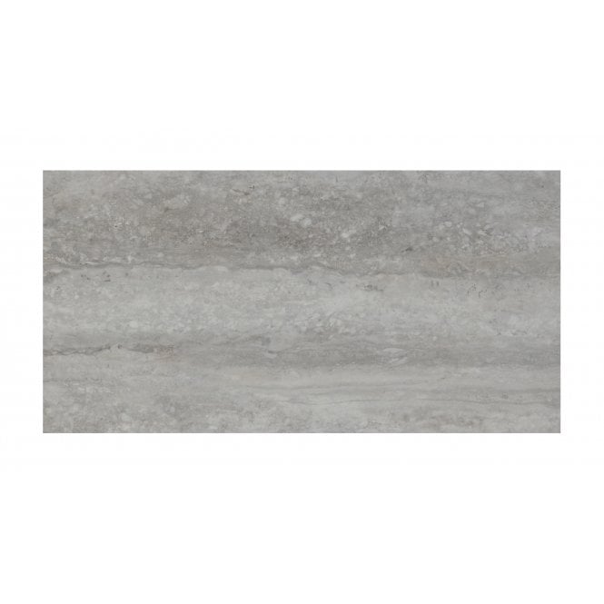 SPC Vinyl Travatine Grey Effect 30cm x 60cm (1.81 Sq/M Per Pack)