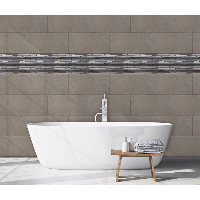 Spindly Cream 29.8cm x 31.8cm Mosaic Tile