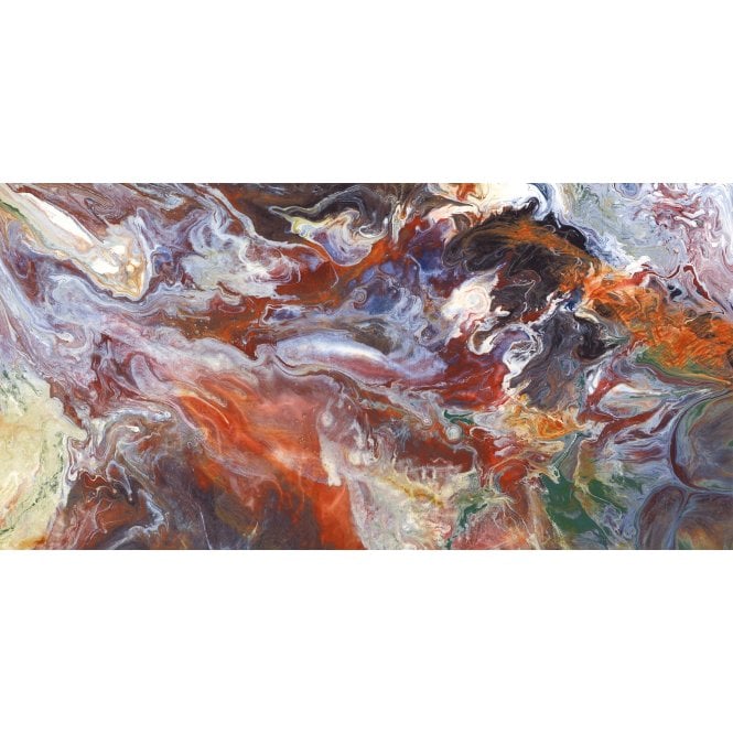Splatter Wave Polished Wall & Floor Tile 60cm x 120cm