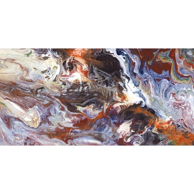 Splatter Wave Polished Wall & Floor Tile 60cm x 120cm