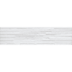 Split Face Snow White Waterfall 15cm x 60cm Wall Tile