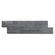 Splitface Black 10cm x 36cm Wall Tile