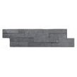 Splitface Black 10cm x 36cm Wall Tile