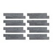 Splitface Black 10cm x 36cm Wall Tile