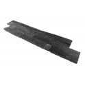 Splitface Black Quartzite 10cm x 36cm Wall Tile