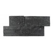 Splitface Black Quartzite 18cm x 35cm Wall Tile