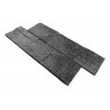 Splitface Black Quartzite 18cm x 35cm Wall Tile