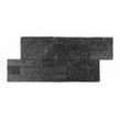Splitface Black Quartzite 18cm x 35cm Wall Tile