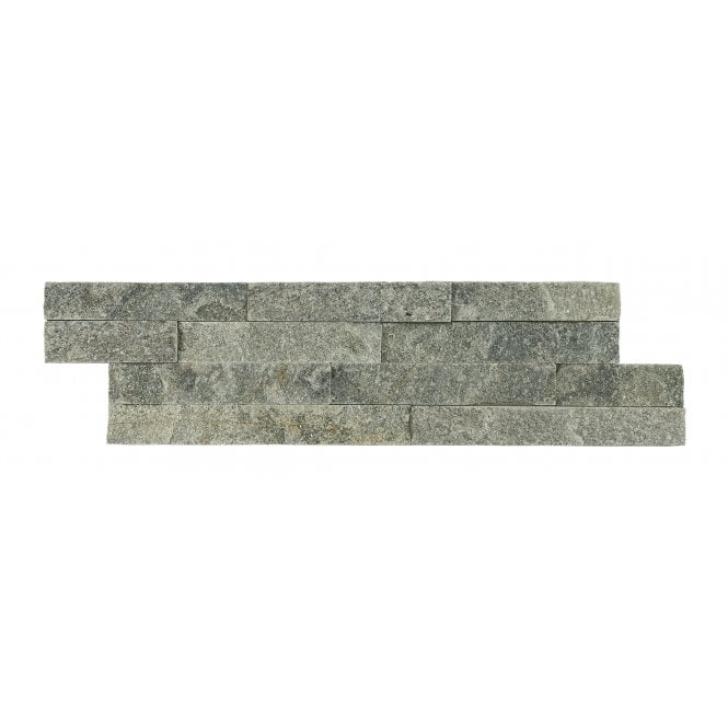 Splitface Grey Quartzite 10cm x 36cm Wall Tile
