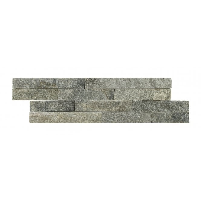 Splitface Grey Quartzite 10cm x 36cm Wall Tile