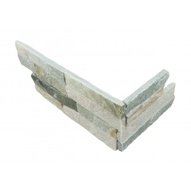 Splitface Oyster Yellow 10cm x 36cm Corner Tile