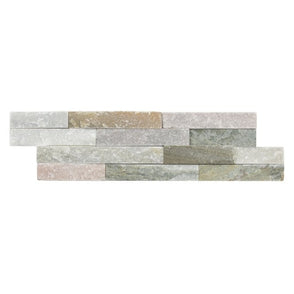 Splitface Oyster Yellow 10cm x 36cm Wall Tile