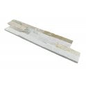 Splitface Oyster Yellow 10cm x 36cm Wall Tile