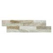 Splitface Oyster Yellow 10cm x 36cm Wall Tile