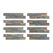 Splitface Rustic Multicolour 10cm x 36cm Wall Tile
