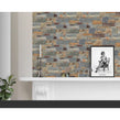 Splitface Rustic Multicolour 10cm x 36cm Wall Tile