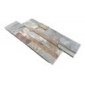 Splitface Rustic Multicolour 18cm x 35cm Wall Tile