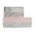 Splitface Slim Grey 10cm x 36cm Corner Tile