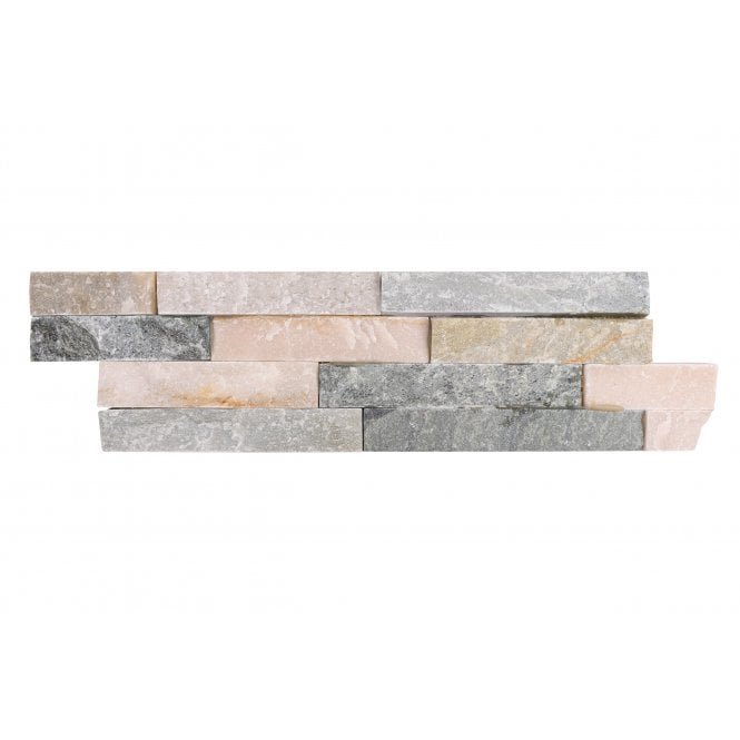 Splitface Slim Grey 10cm x 36cm Wall Tile