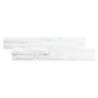 Splitface Snow White Quartzite 10cm x 36cm Wall Tile