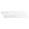 Splitface Snow White Quartzite 10cm x 36cm Wall Tile