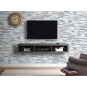 Splitface White Grey 10cm x 36cm Wall Tile