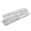 Splitface White Grey 18cm x 35cm Wall Tile