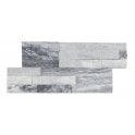 Splitface White Grey 18cm x 35cm Wall Tile