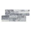 Splitface White Grey 18cm x 35cm Wall Tile
